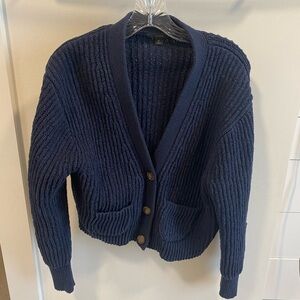 J. Crew Deep Blue Women's Cardigan